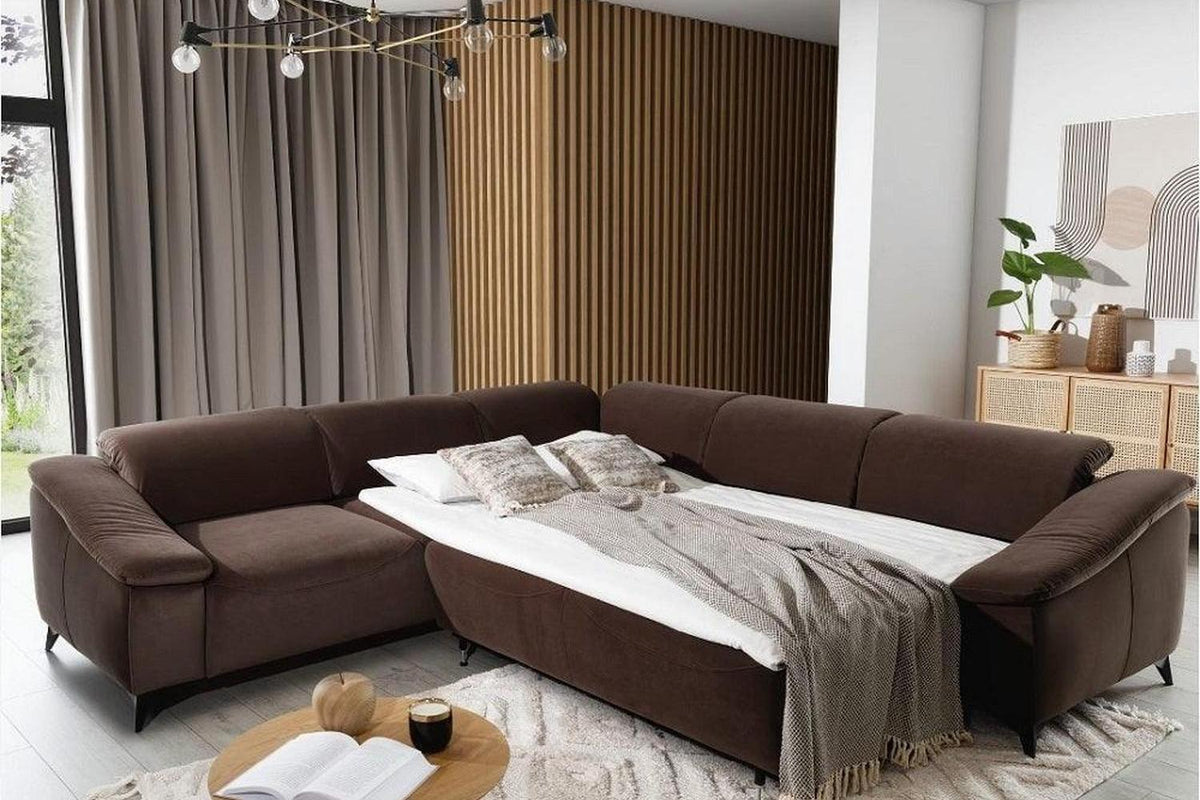 Potenza I Corner Sofa Bed With Storage