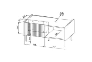 Prestigo Coffee Table - Msofas LTD