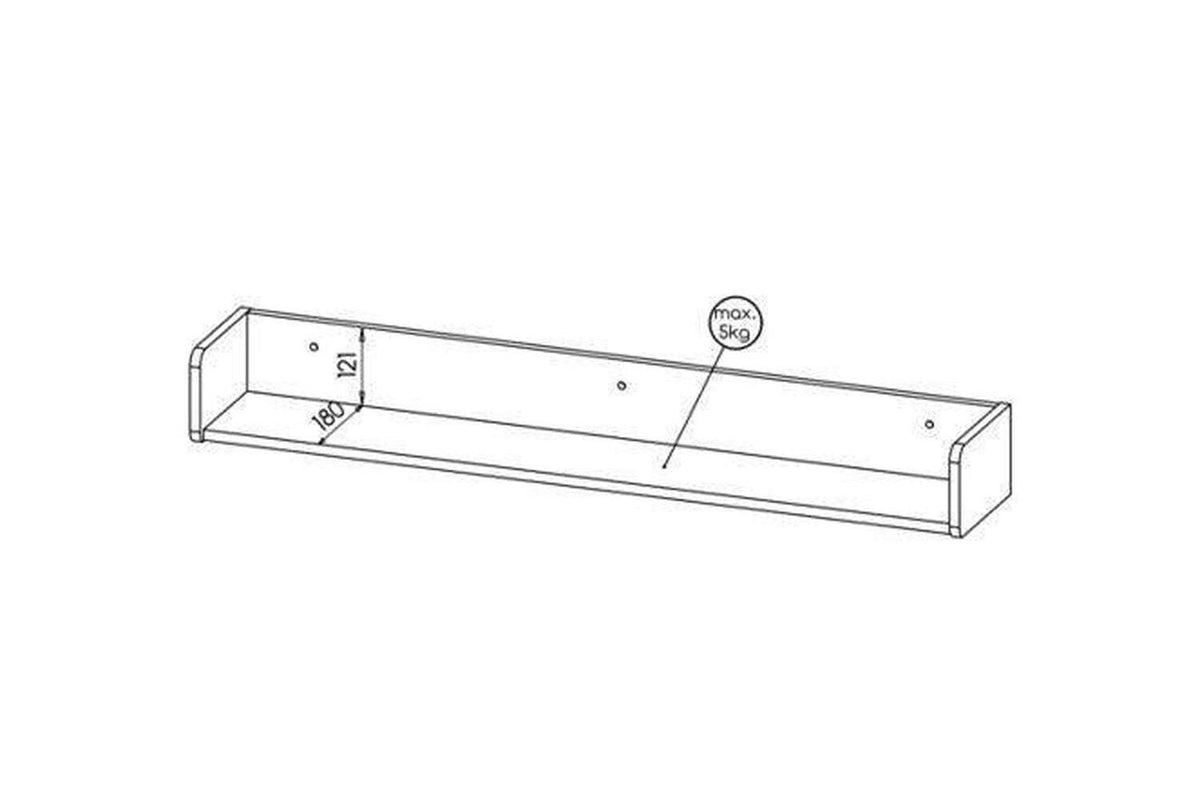 Prestigo Wall Shelf