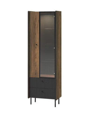 Prestigo Tall Display Cabinet - Msofas LTD