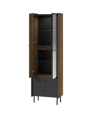 Prestigo Tall Display Cabinet - Msofas LTD