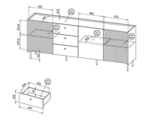 Prestigo Sideboard 200 - Msofas LTD