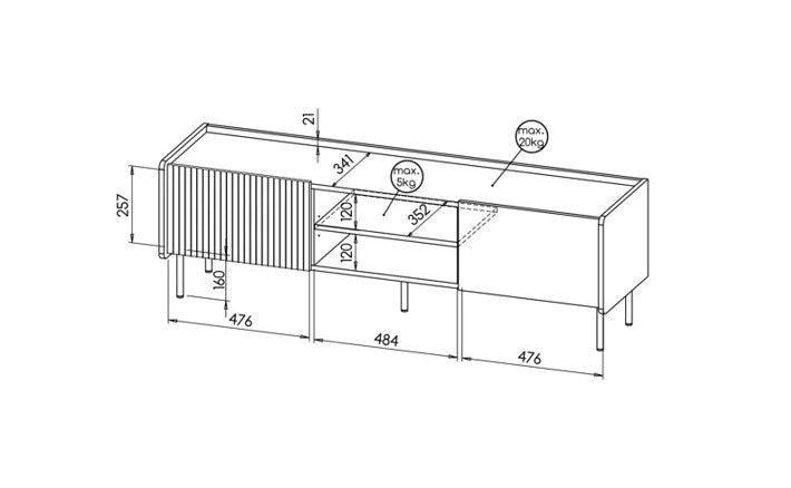 Prestigo TV Unit 150