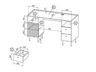 Prestigo Desk - Msofas LTD