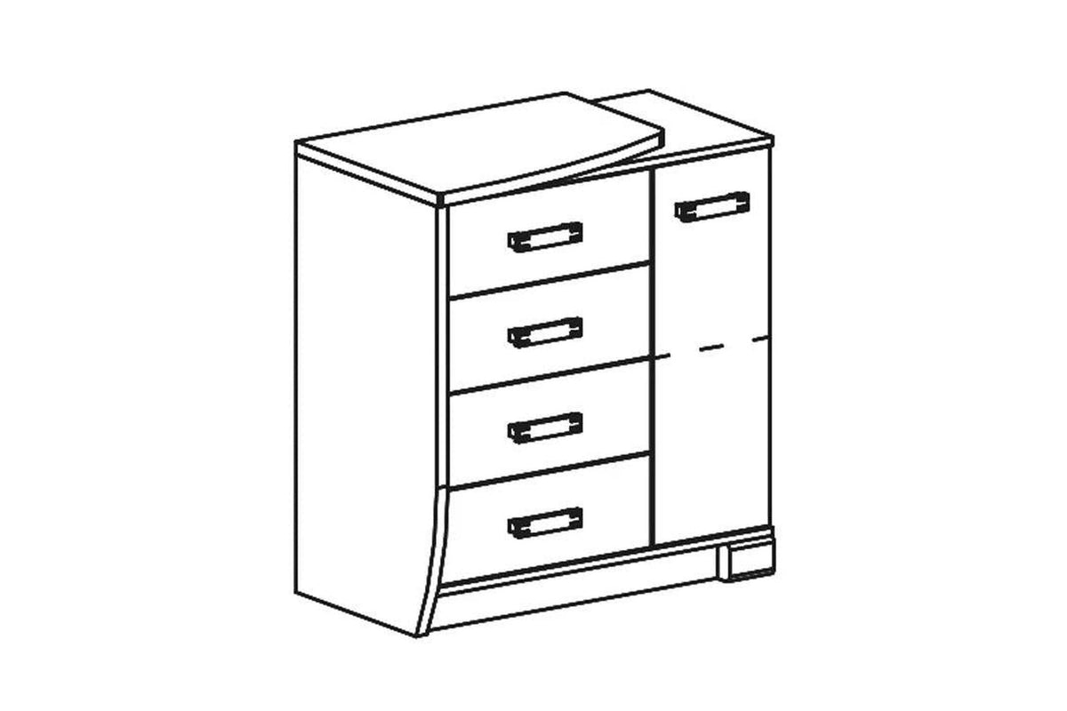 Romero R14 Sideboard Left