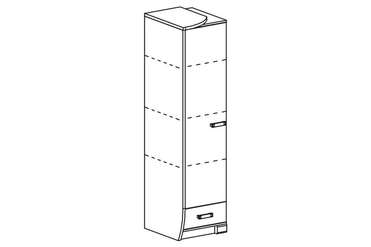Romero R17 Wardrobe Left