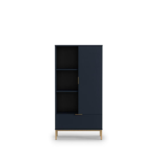 Pula Tall 1 Door Sideboard Navy 