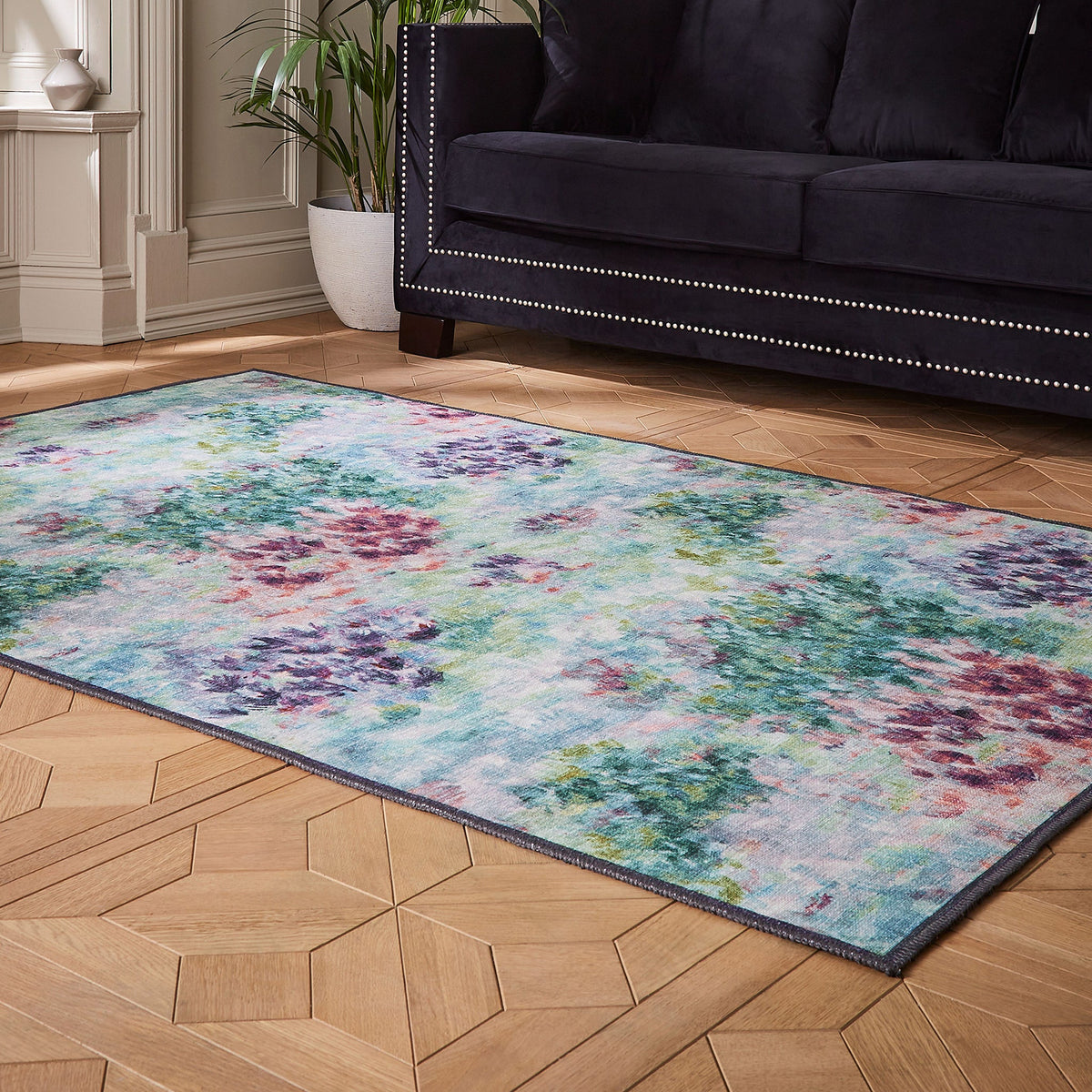 Clarke & Clarke Fiore Washable Rug