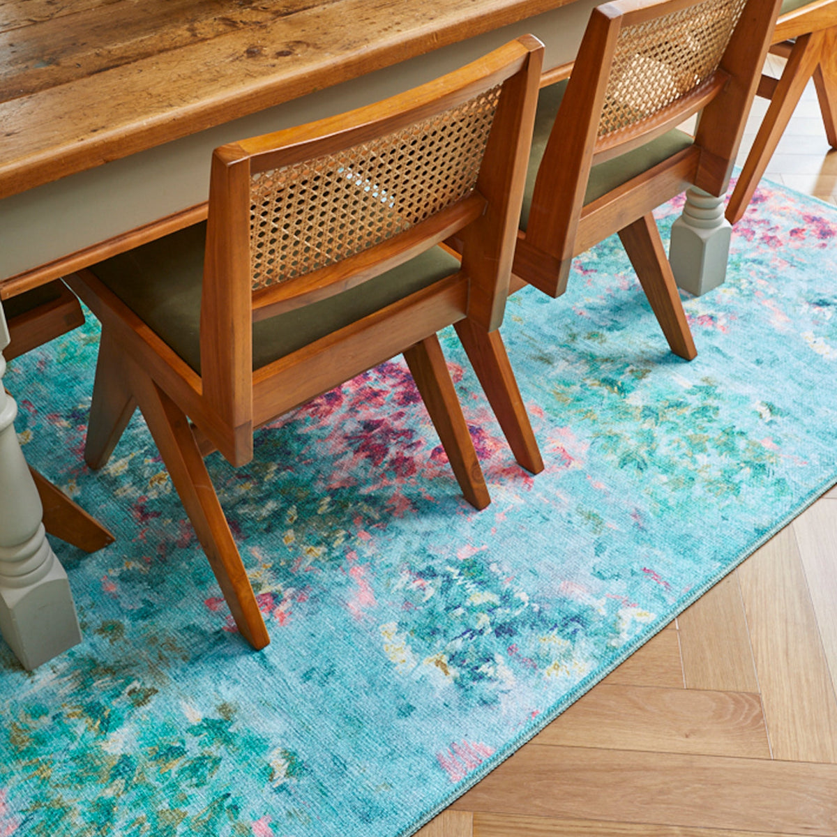 Clarke & Clarke Fiore Washable Rug
