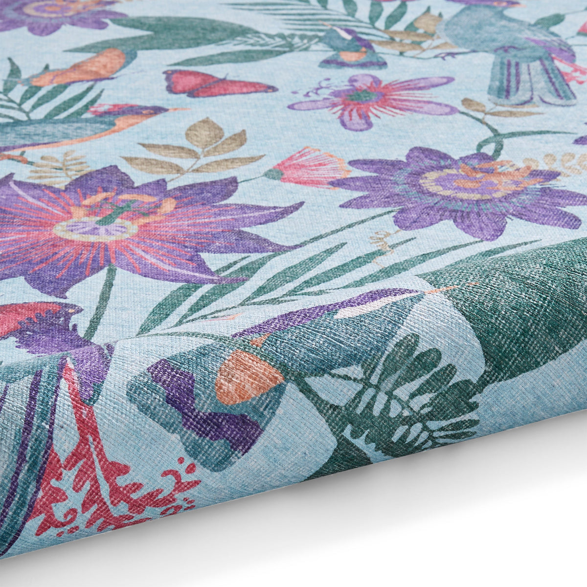 Amaya Tropical Birds Washable Rug