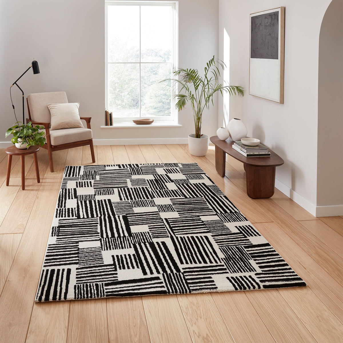 Blocks Abstract Rug