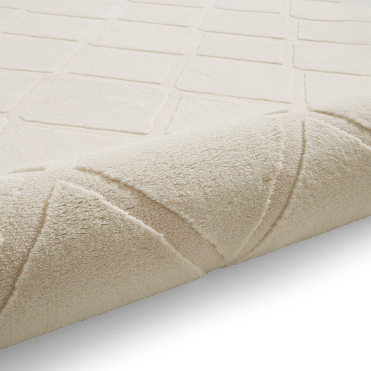 Cosy Diamond Washable Rug