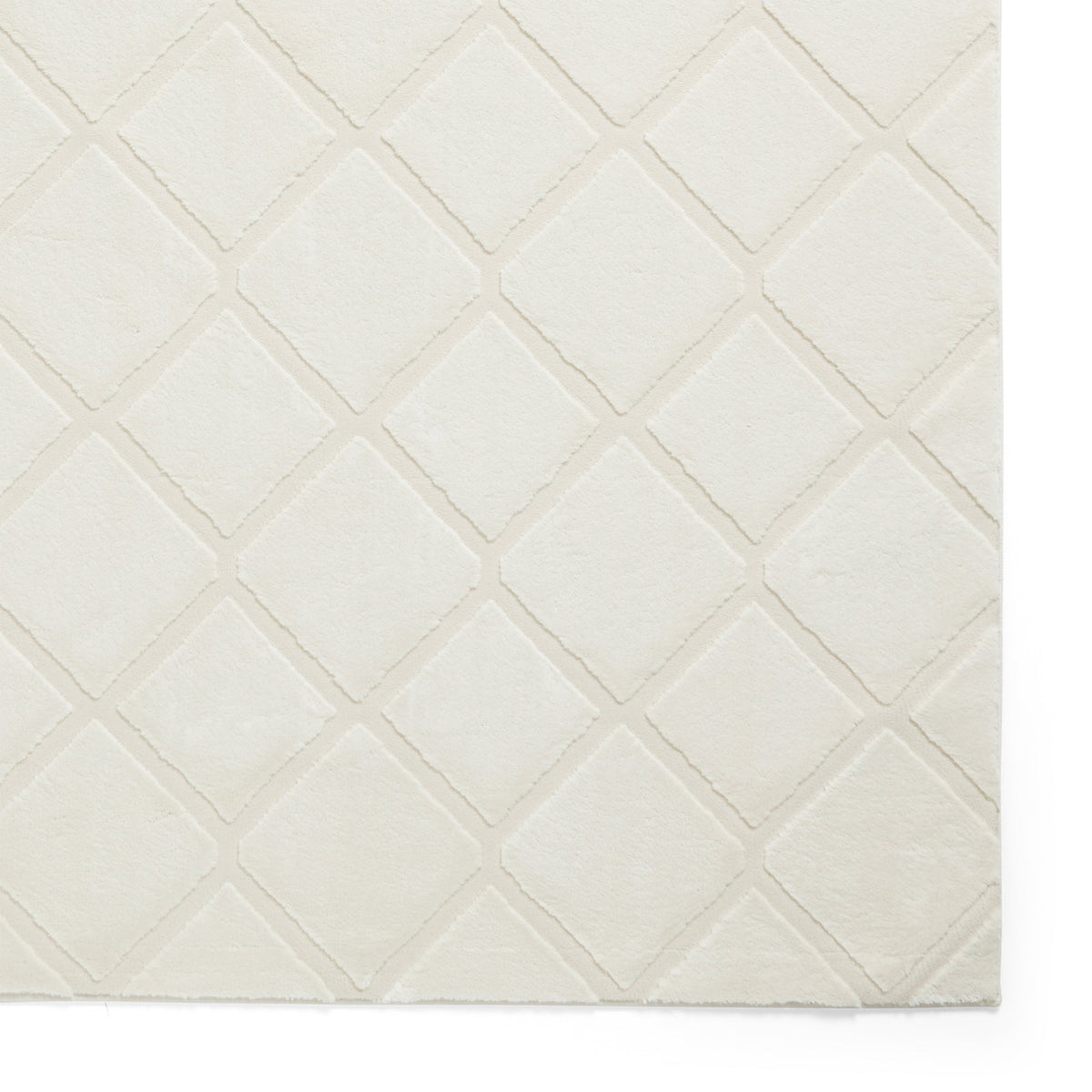 Cosy Diamond Washable Rug
