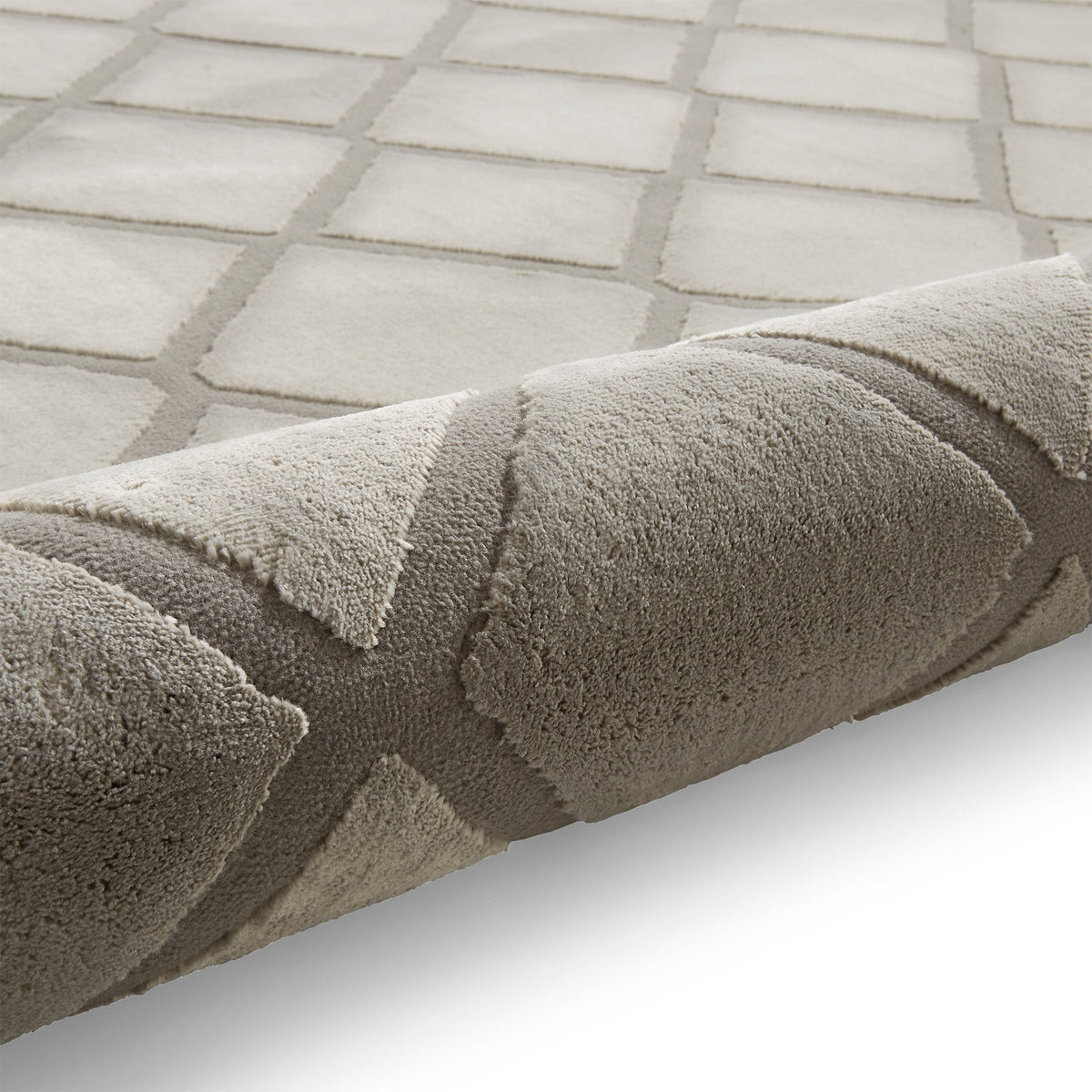 Cosy Diamond Washable Rug