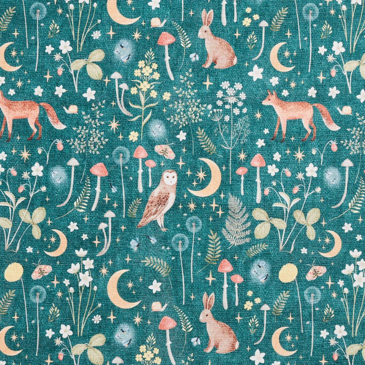 Twilight Animals Washable Rug