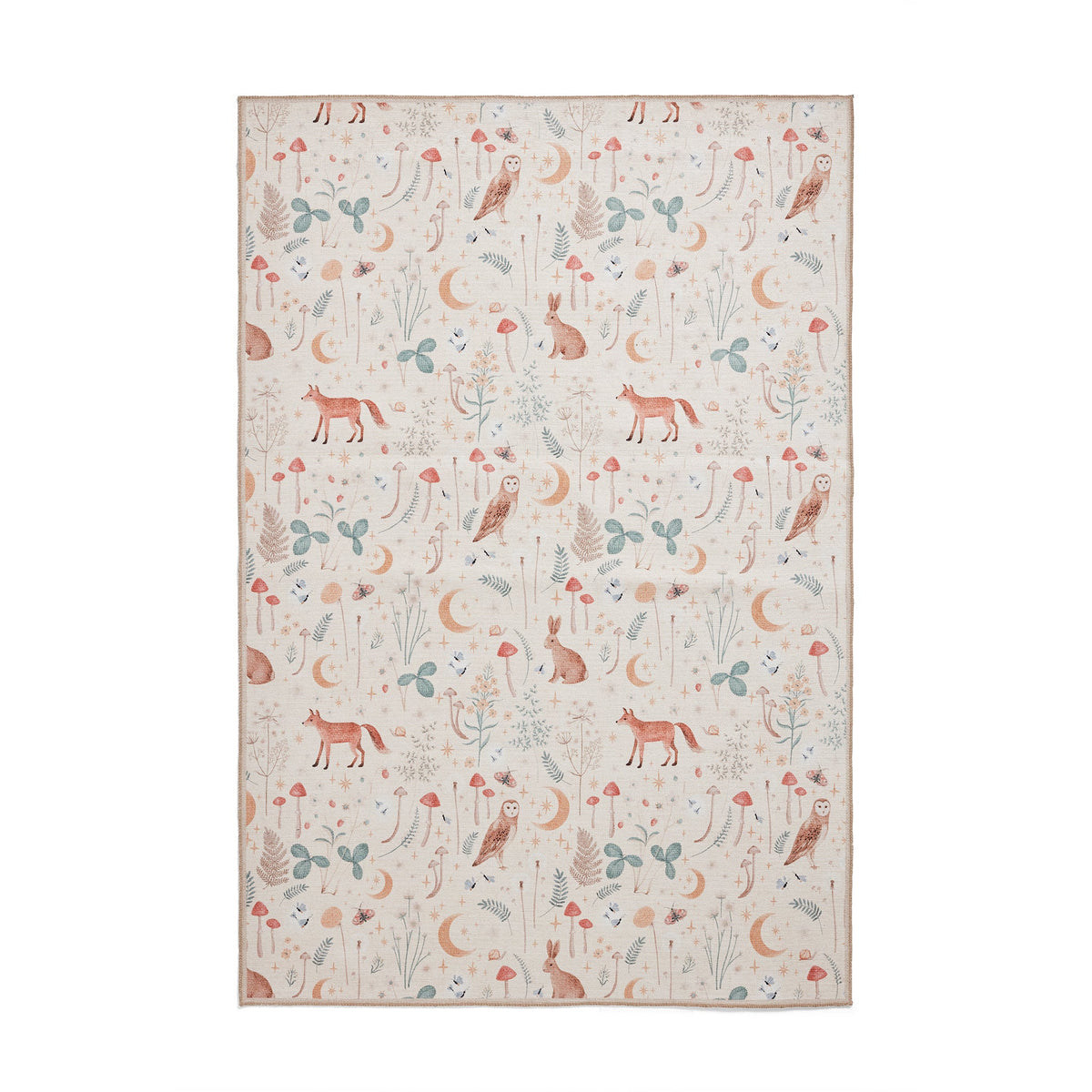 Twilight Animals Washable Rug