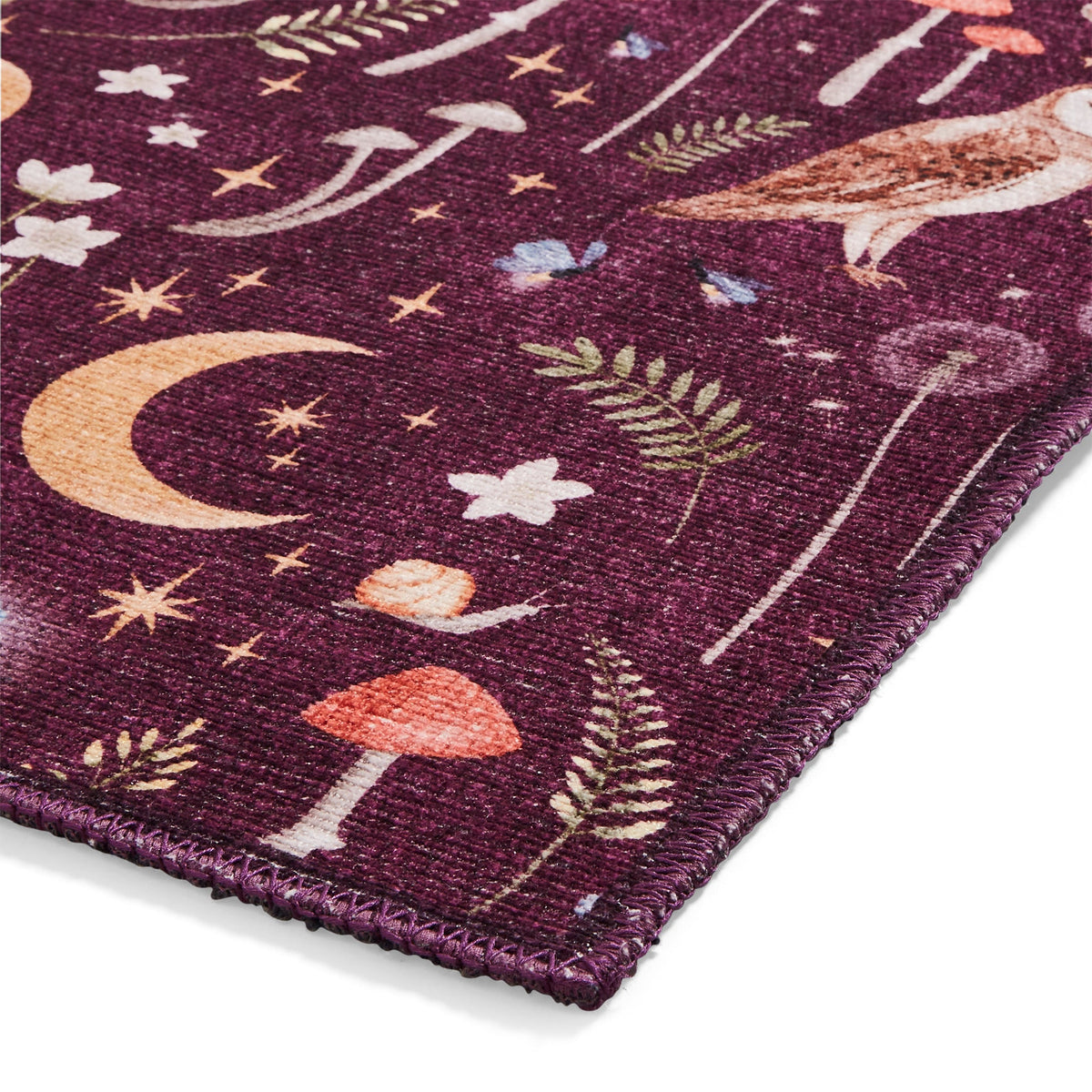 Twilight Animals Washable Rug