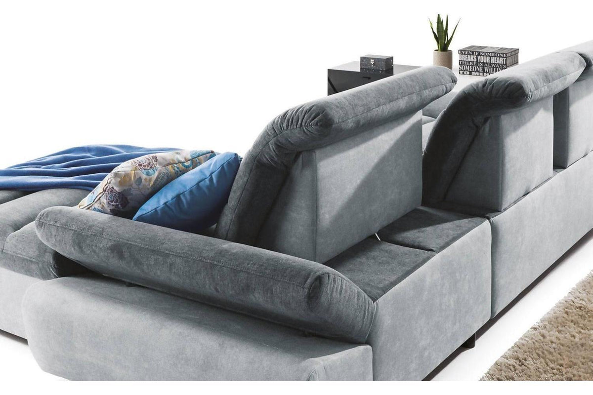 Roman Corner Sofa Bed With Storage