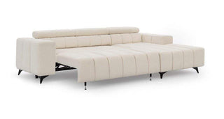 Ragusso Corner Sofa Bed Malta Black Fast Delivery