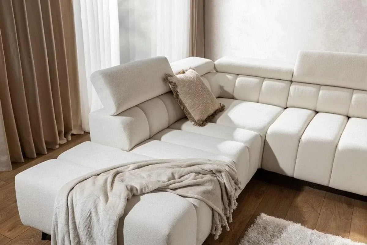 Ragusso I Corner Sofa Bed With Storage