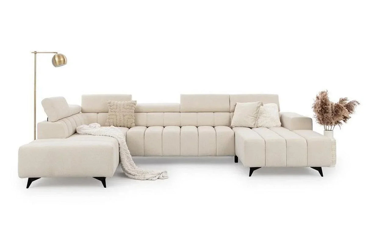 Ragusso U Shape Corner Sofa Bed