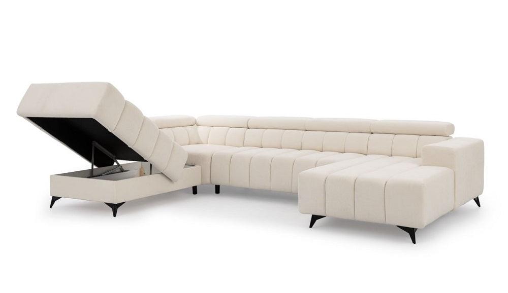 Ragusso U Corner Sofa Bed 