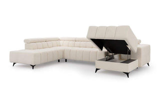 Ragusso U Shape Corner Sofa Bed - Msofas LTD