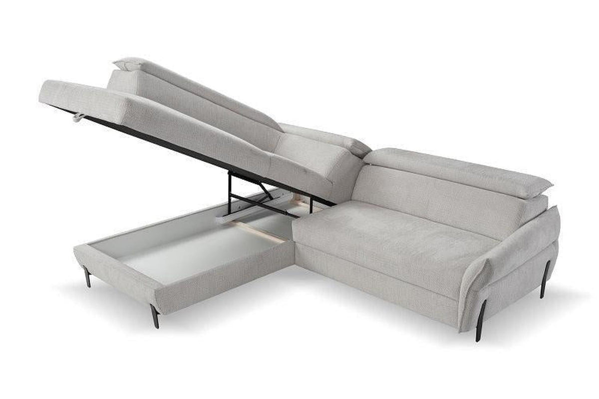 Romeo Corner Sofa Bed With Storage