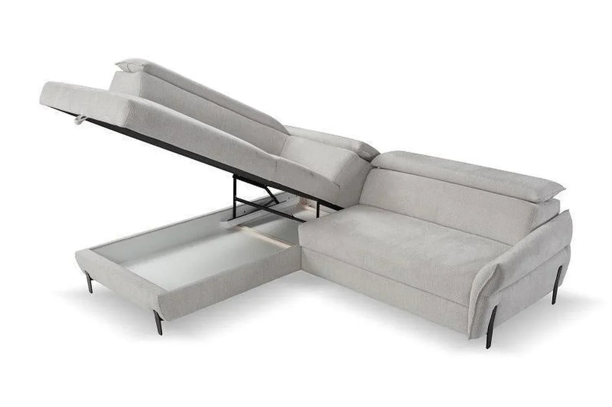 Romeo Corner Sofa Bed With Storage