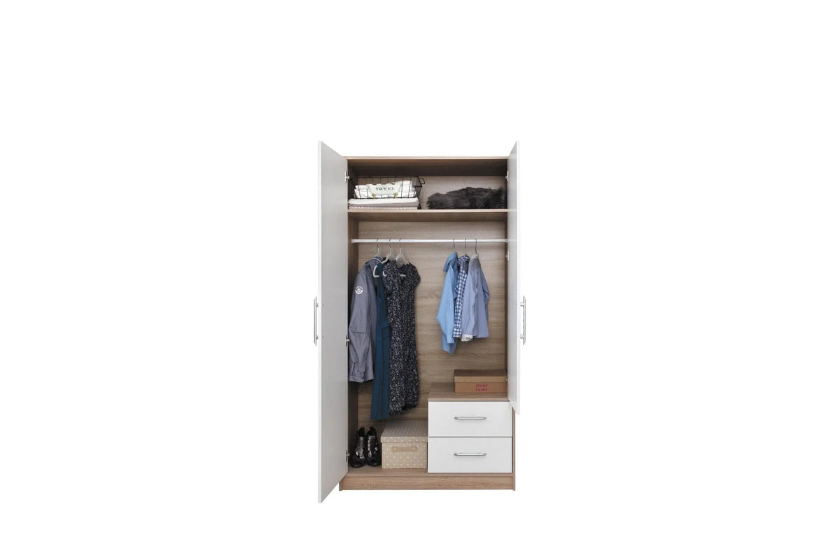 Smarty Ii Wardrobe With Mirror