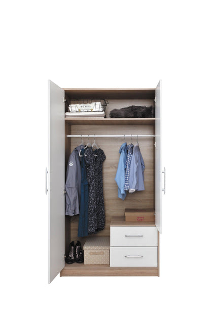 Smarty II Wardrobe with Mirror