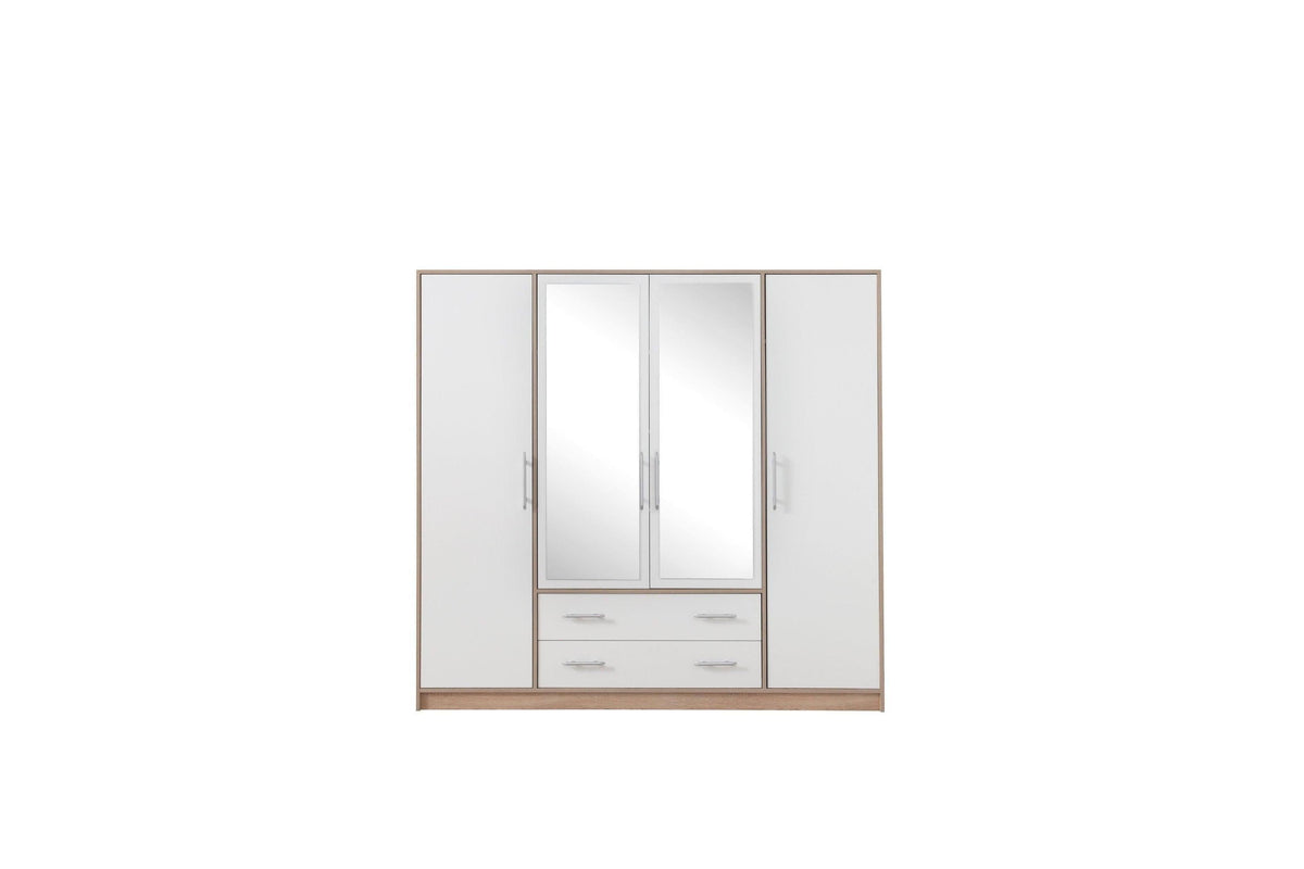 Smarty Wardrobe With Mirror