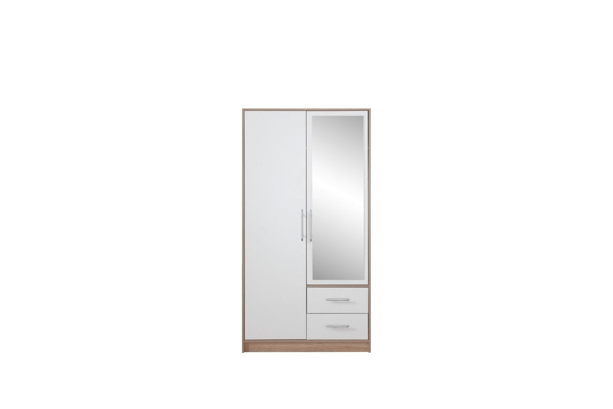 Smarty Ii Wardrobe With Mirror