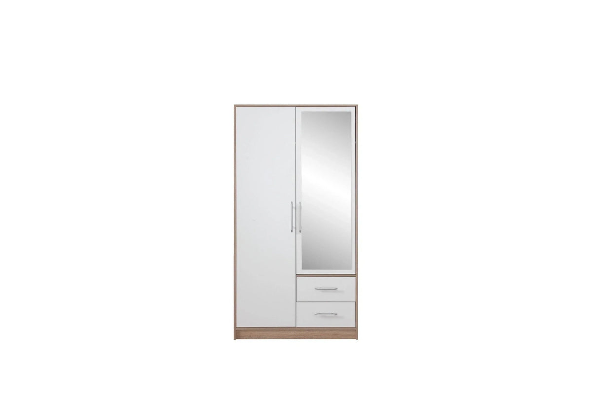 Smarty Ii Wardrobe With Mirror