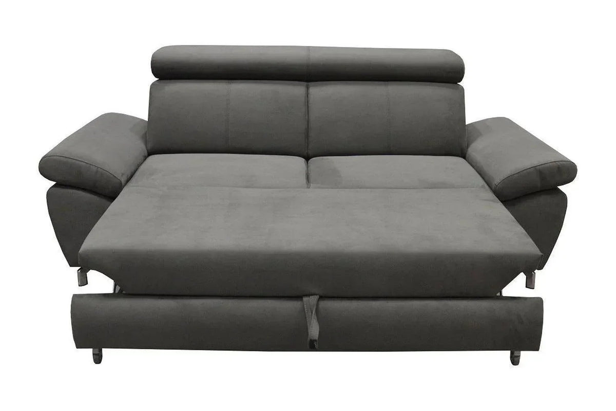 Susana 2 Seater Sofa Bed Monolith 92 Clearance