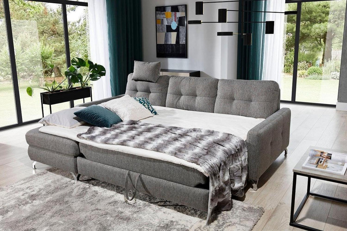 Nawe Corner Sofa Bed With Storage