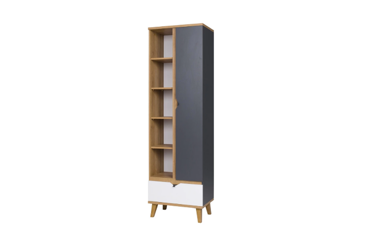 Memone Golden Oak Narrow Cabinet