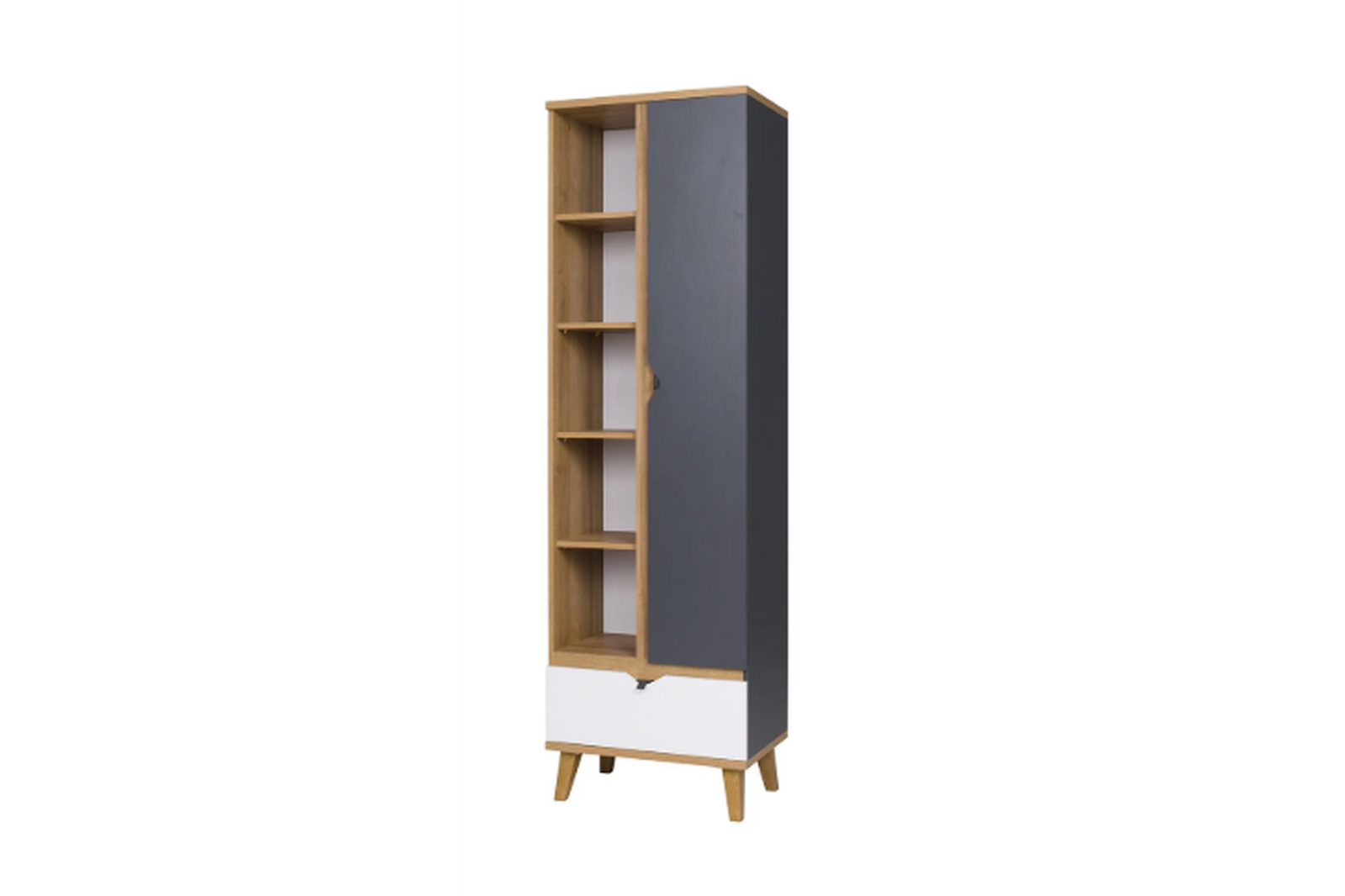 Memone Golden Oak Narrow Cabinet