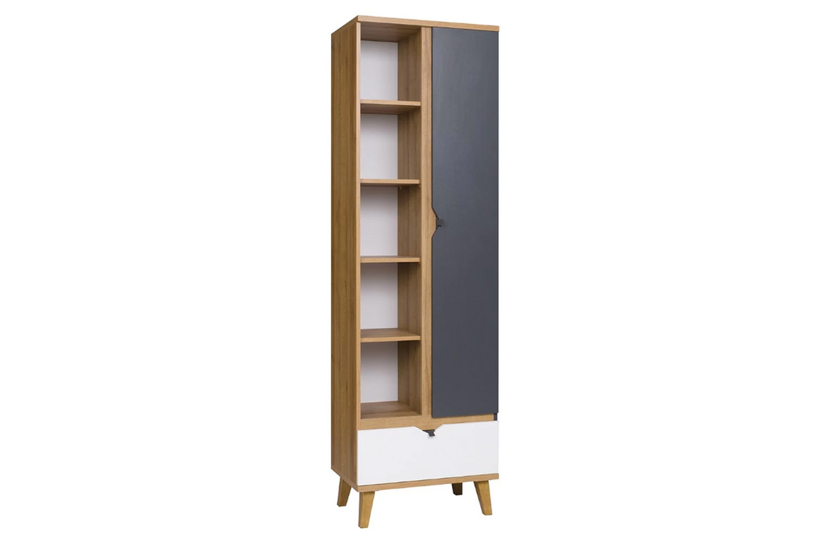 Memone Golden Oak Narrow Cabinet