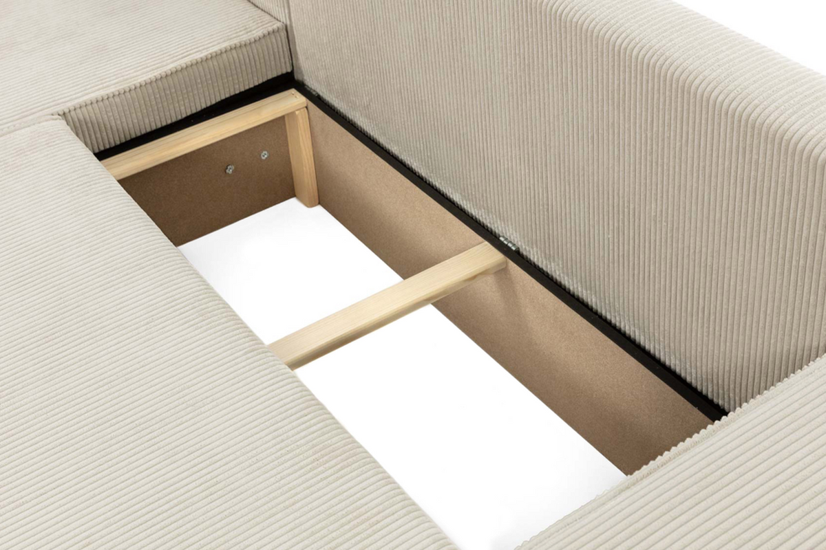 Karl L Maxi Corner Sofa Bed With Storage