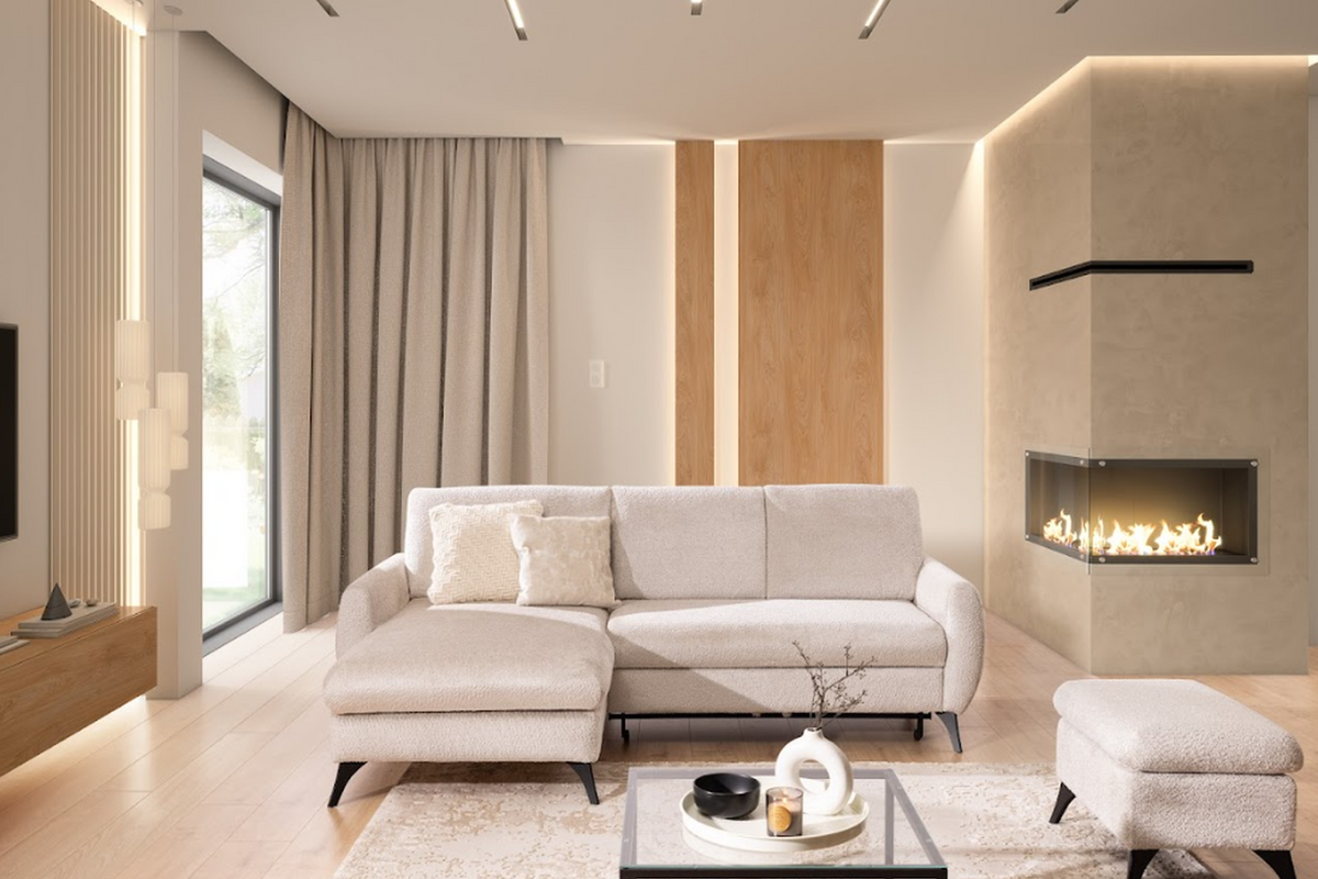 Leni Corner Sofa Bed With Storage