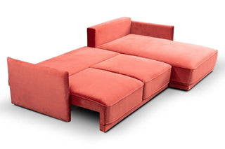 Shaggy Corner Sofa Bed - Msofas LTD