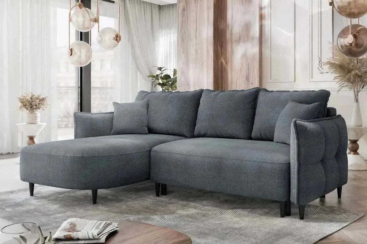 Sycylia Corner Sofa Bed With Storage