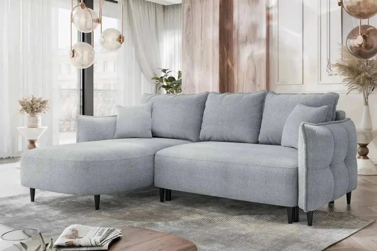 Sycylia Corner Sofa Bed With Storage