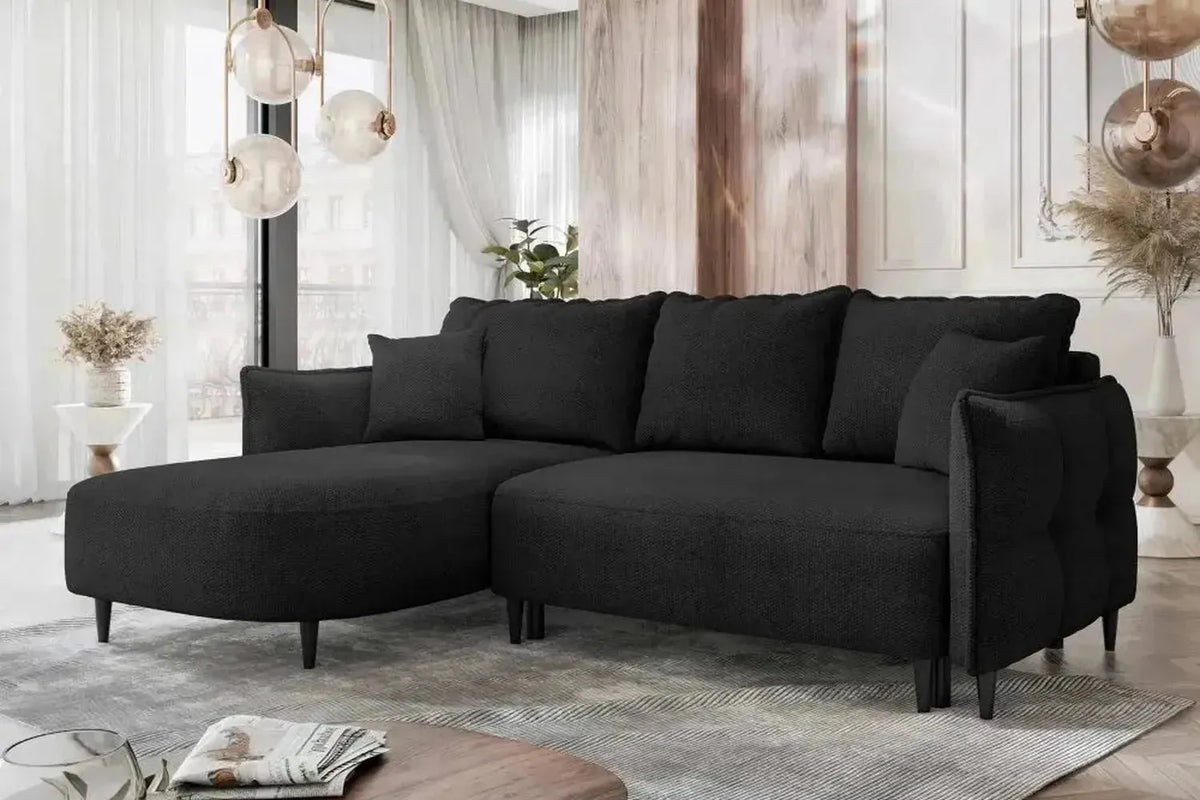 Sycylia Corner Sofa Bed With Storage