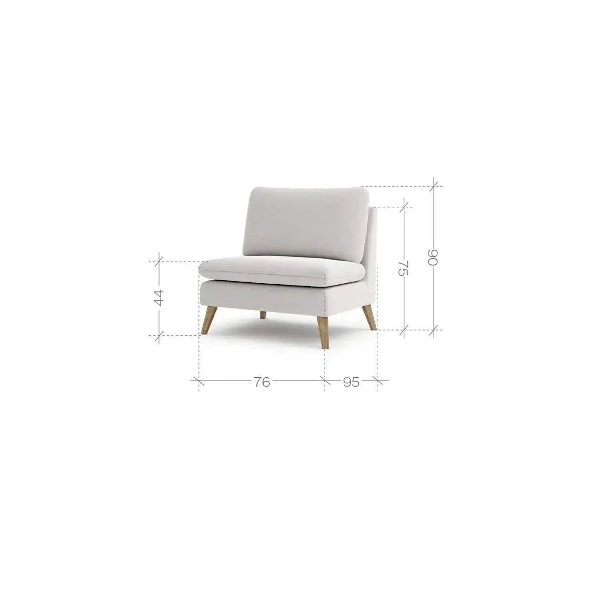 Todi Armchair dimensions