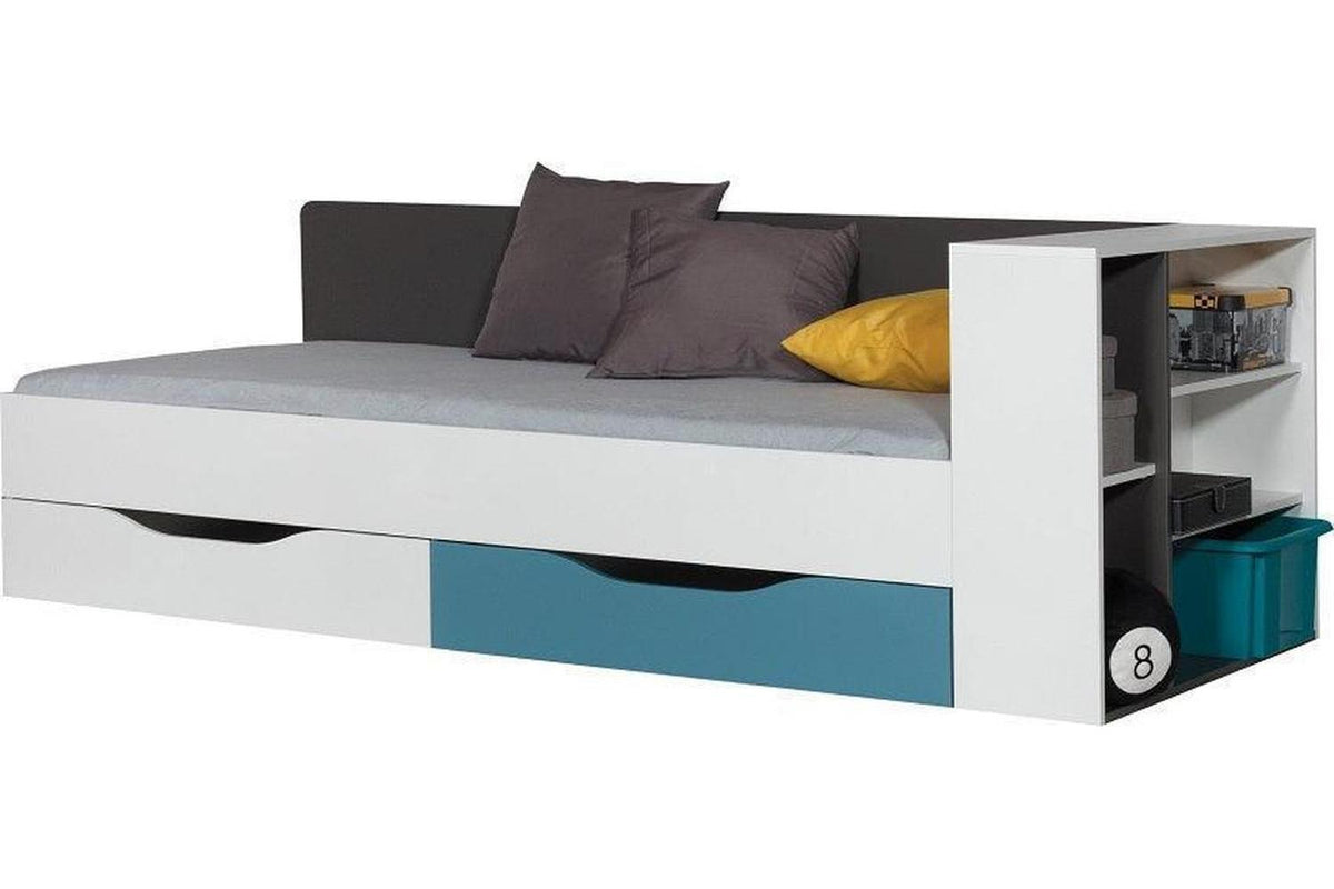 Tablo Single Bed With Bedside Cabinet