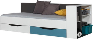 Tablo Single Bed with Bedside Cabinet