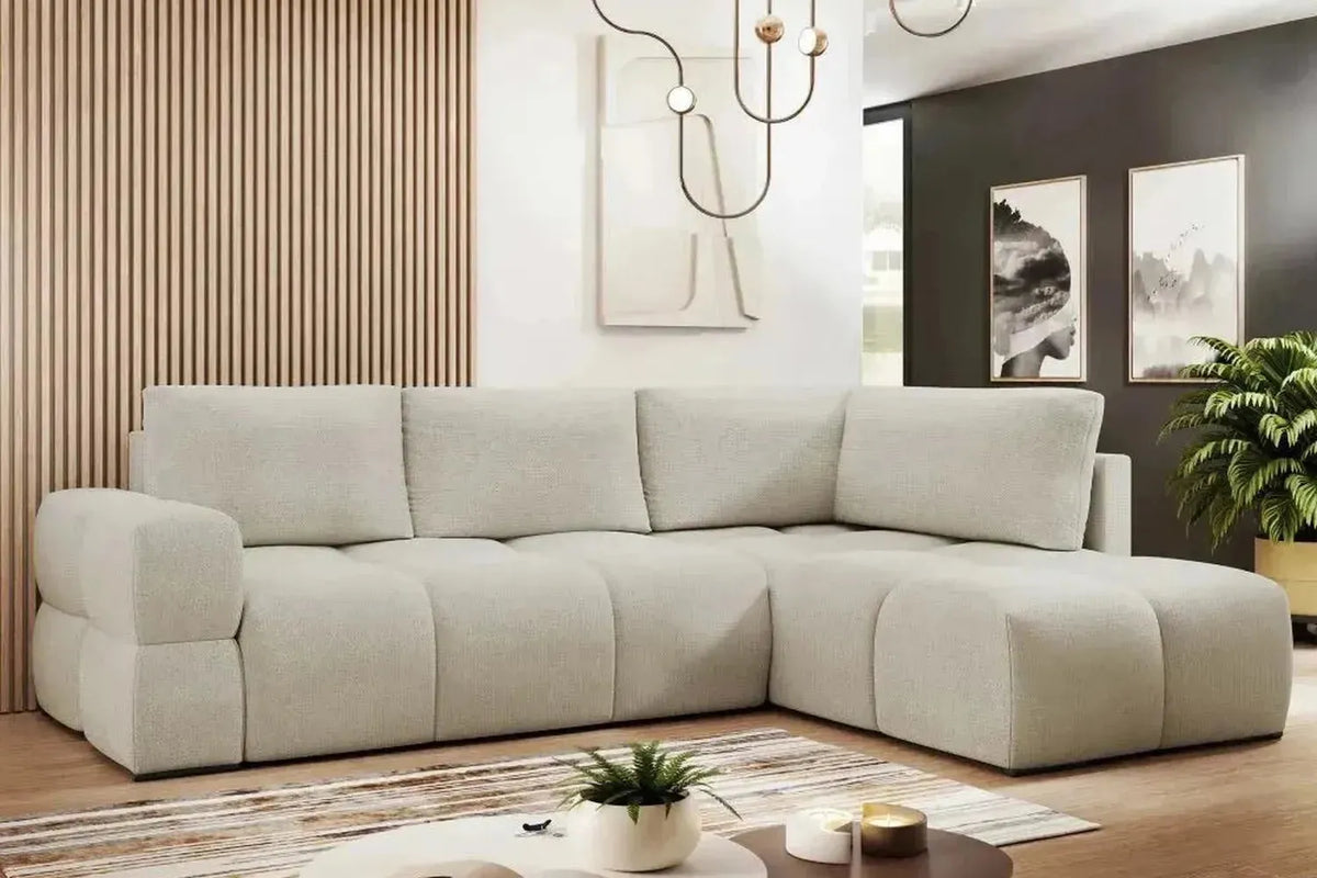 Taremi Corner Sofa Bed With Storage