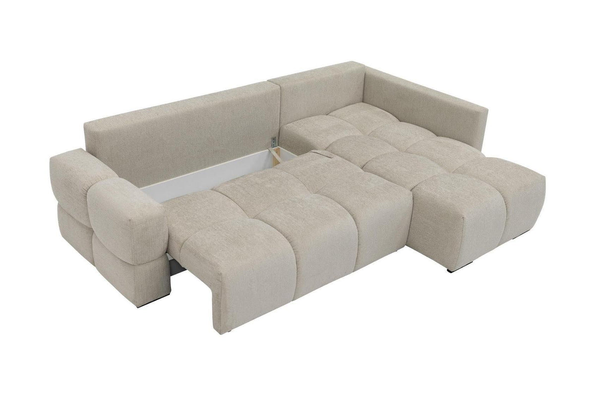 Taremi Corner Sofa Bed With Storage